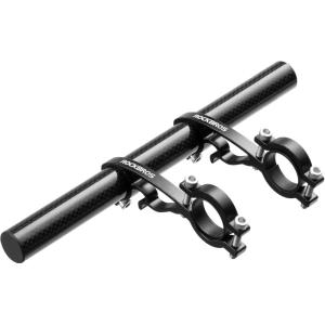 ROCKBROS Bike Handlebar Extender Double Bike Handlebar Bracket Bicycle Handlebar Extension Lightweight Durable for Holding Bicycle Speedometer, GPS, Phone Mount Holder,1Pcs