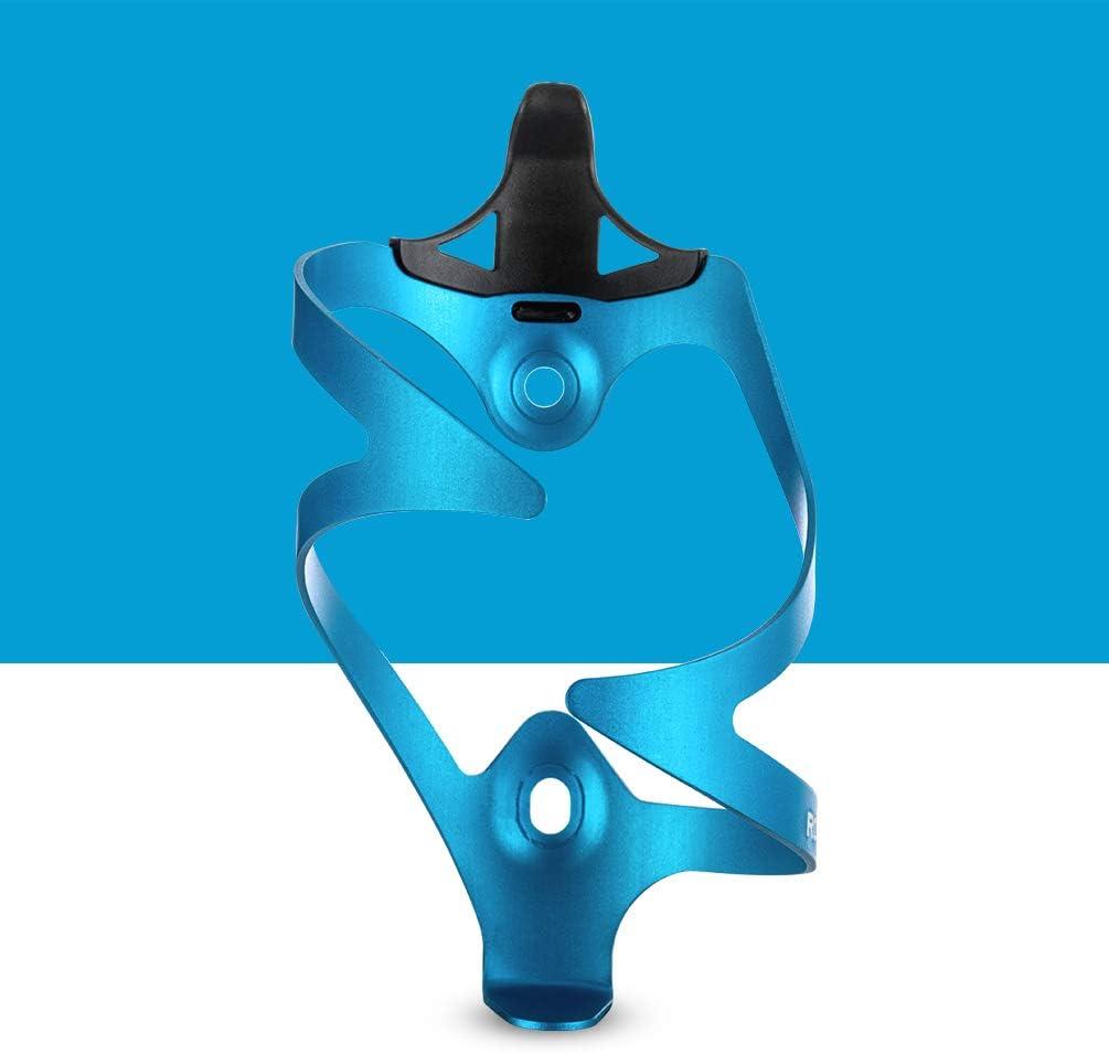 imageROCKBROS Bike Water Bottle Cages Bicycle Water Bottle Holder Lightweight Aluminum Alloy Bike Bottle Bracket for Road and Mountain Bike2PackBlue