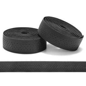 ROCKBROS Bike Handlebar Tape for Road Bike Grip Tape Bicycle Handlebar Grip Tape Wrap Black(Black)