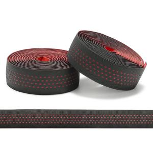 ROCKBROS Bike Handlebar Tape for Road Bike Grip Tape Bicycle Handlebar Grip Tape Wrap Black(Red)