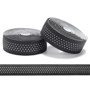 ROCKBROS Bike Handlebar Tape for Road Bike Grip Tape Bicycle Handlebar Grip Tape Wrap Black(White)