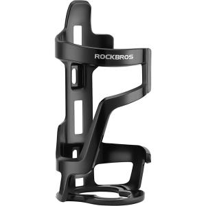 ROCKBROS Bike Water Bottle Holder, Lightweight Durable Bike Water Bottle Cage, Water Bottle Holder for Road Mountain Bikes(Black)