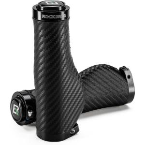 ROCKBROS Ergonomic Design Mountain Bike Grips,Double Lock-on and Non-Slip Bike Grips,Cushioned Comfortable Bicycle Handlebars Grips,for Commuting.