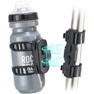 ROCKBROS Magnetic Strap Water Bottle Holder with Quick-Release Button for Road Bikes, Mountain Bikes, Scooters, Backpacks, and Folding Bikes(Hollow Strap Design)