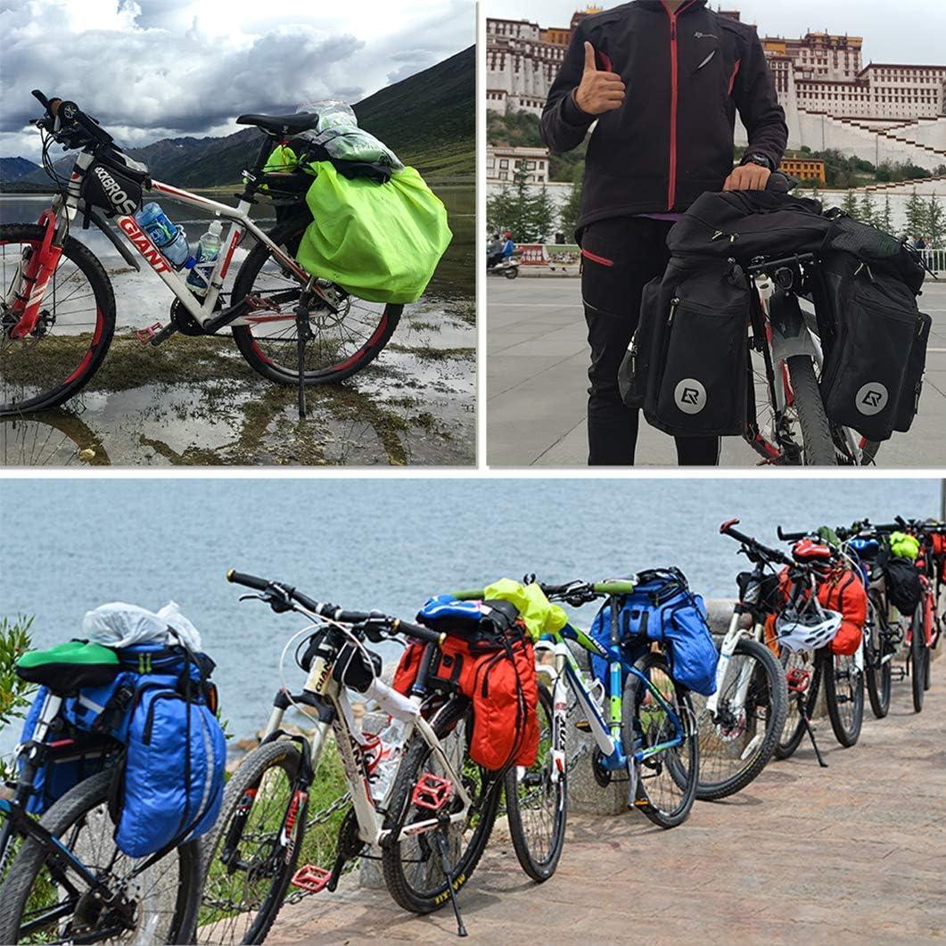 imageROCKBROS Rear Bike Rack Quick Release Bike Cargo Rack Luggage Bike Rack Rear Mountain Bike RackAll black