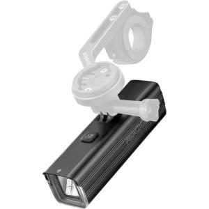 ROCKBROS Bike Light Compatible with Bike Out-Front Mount Rechargeable Bicycle Headlight Front Lights for Night Riding(1000 Lumens)