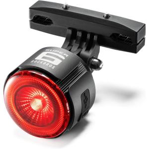ROCKBROS Bike Tail Light Anti-Lost Bicycle Rear Light Brake Sensing Smart Cycling Taillight for Night Riding USB Rechargeable Bicycle Tail Light LED Safety Bike Light
