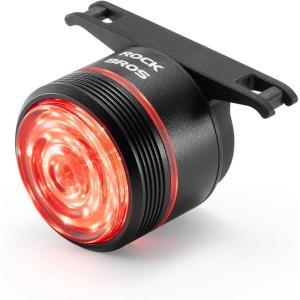 ROCKBROS Bike Tail Light Smart Brake Sensing Rear Bike Light Led Bike Lights,Type C USB Rechargeable,IPX6 Waterproof Bike Light for Night Riding