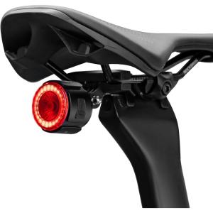 ROCKBROS Bike Taillight Smart Tag, Adjustable Angle & Dual Mounting Bicycle Rear Lights, Powerful Beads with Tunnel Optical Design, Type-C 420mAh Battery for Cycling Road to Sky Luxury Series(Adjustable Angle)