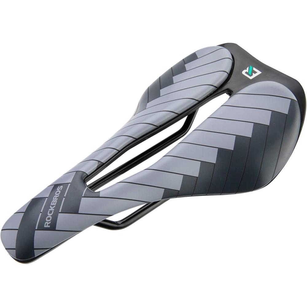 imageROCKBROS Mountain Bike Saddle MTB Saddle Bicycle Saddle Comfortable Memory TPU Cushion for Road MTB ebike Riding Specialized