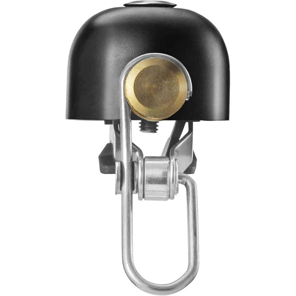 imageROCKBROS Bike Bell Classic Bicycle Bell for Bike Ring Bell with Loud Sound Bells for Road Mountain Bike Handlebars AdultsBlack