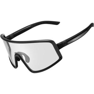 ROCKBROS Photochromic Cycling Glasses for Men Women Sports Glasses UV Protection(Black Sand/Clear)
