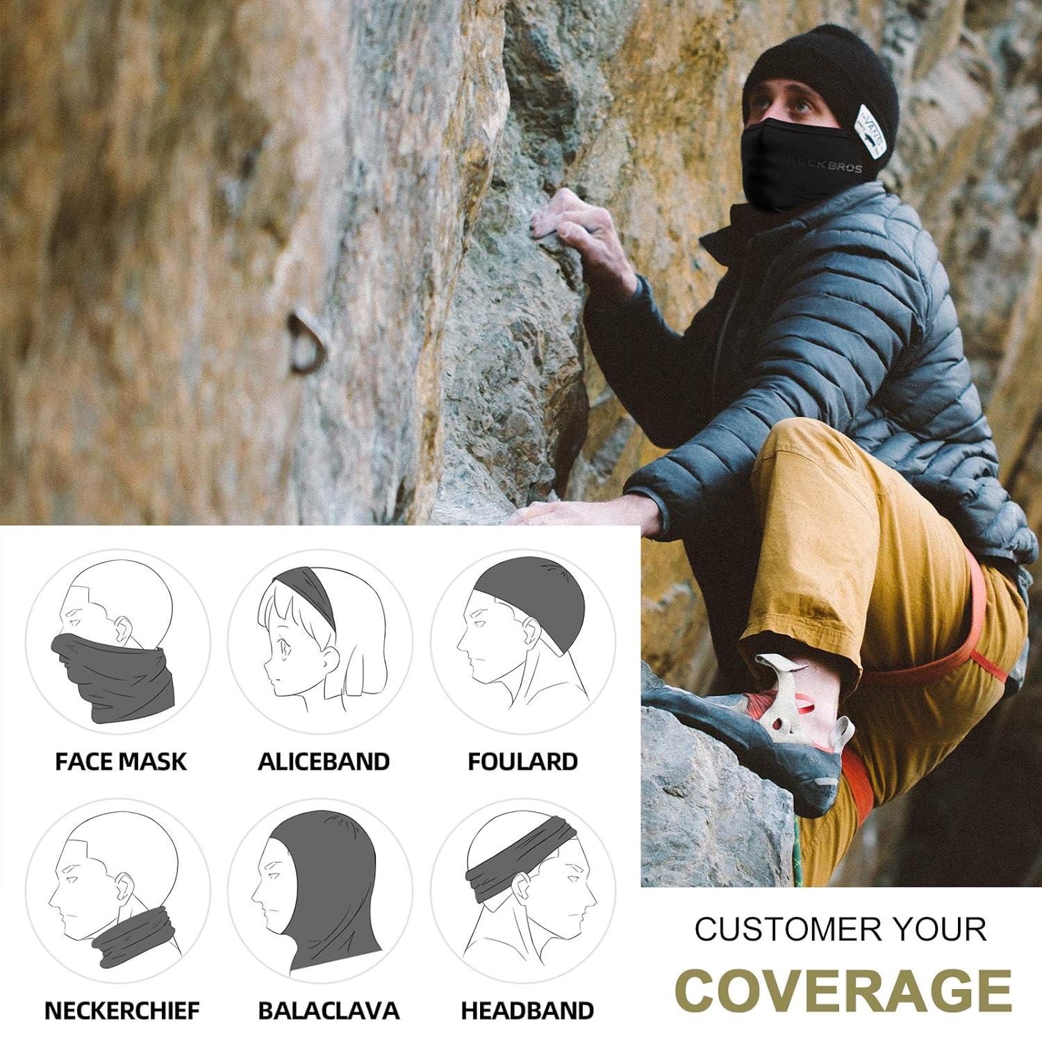 imageNeck Gaiter Mask for Men Women Sun Protection Neck Gator Face Mask Face Covering Mask Cycling Scarf Headband Scarf Bandana