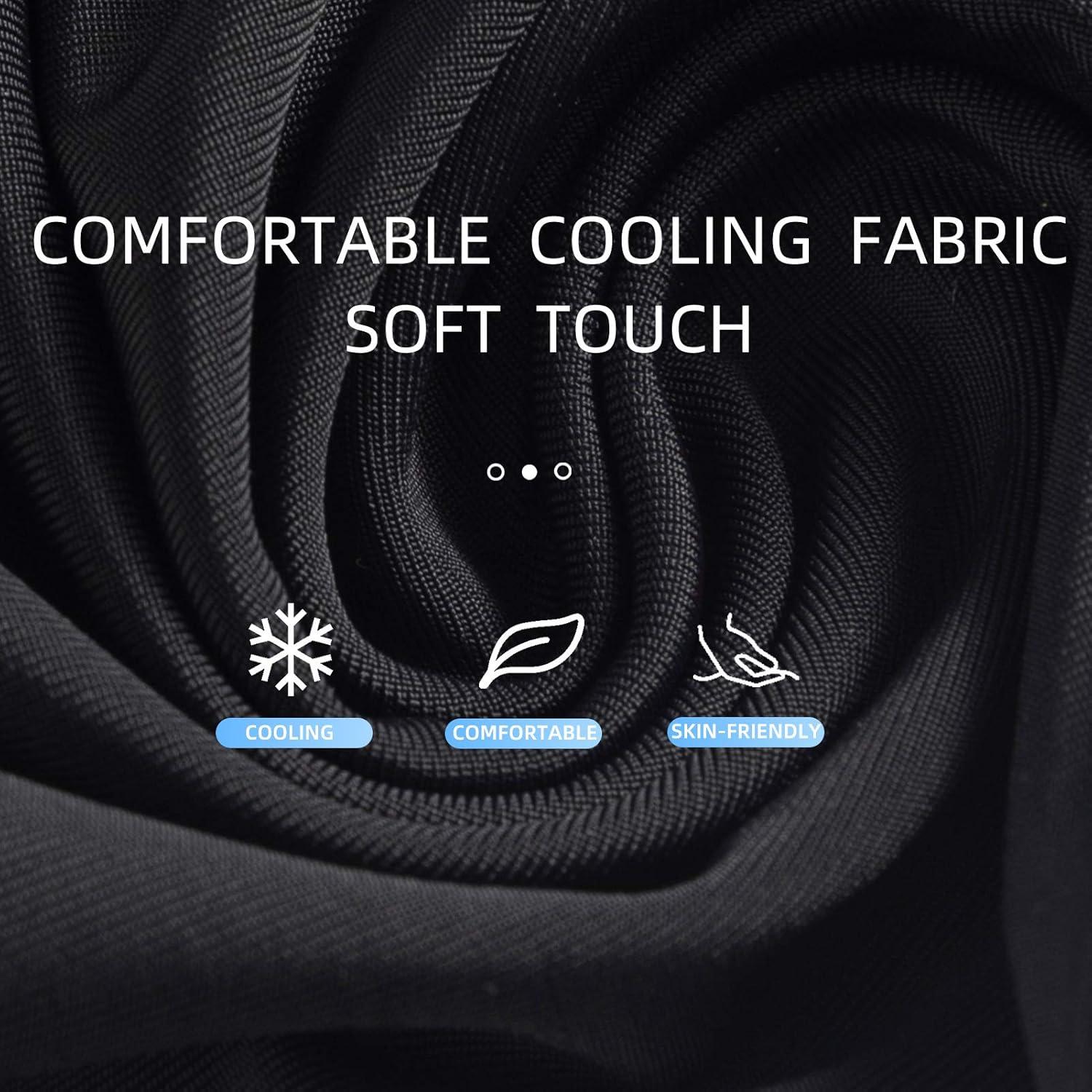 imageROCKBROS Cooling Neck Gaiter Ice Silk UV Protection BalaclavaGrey 2