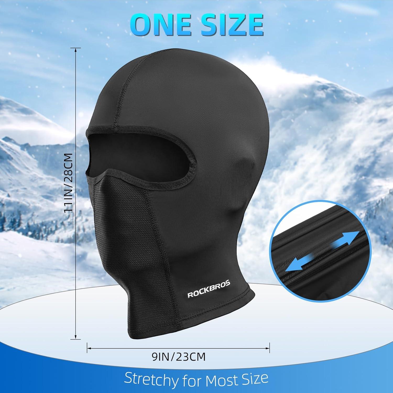 imageROCKBROS Cooling Neck Gaiter Ice Silk UV Protection BalaclavaGrey 3