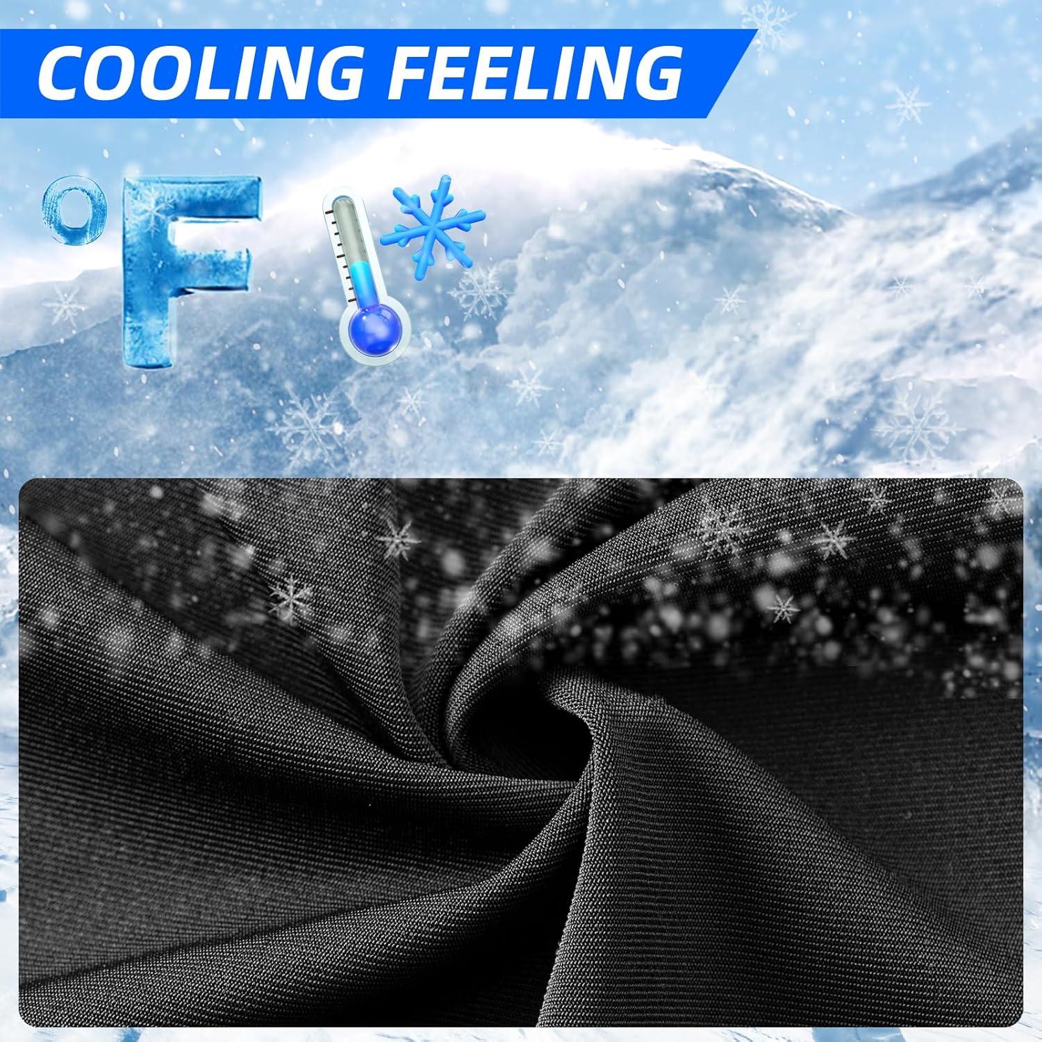 imageROCKBROS Cooling Neck Gaiter Ice Silk UV Protection BalaclavaGrey 3