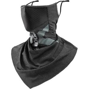 ROCKBROS Cooling Neck Gaiter with Ear Loops Summer Face Coverings for Men Women Cycling Fishing Mask(Grey)