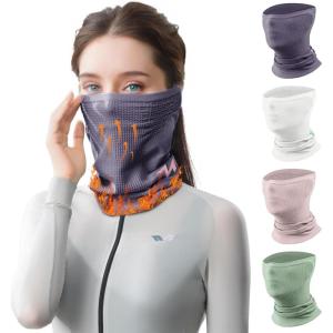 ROCKBROS Neck Gaiter Women Winter Breathable Soft Fleece Neck Warmers Cover for Skiing Cycling Running(Purple)