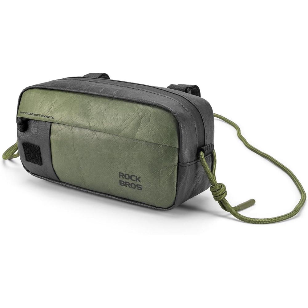 imageROCKBROS Bike Handlebar BagBicycle Front Bag of Mountain Road Bikes Commuter Shoulder Bag Cycling Storage Bag Professional Cycling Accessories
