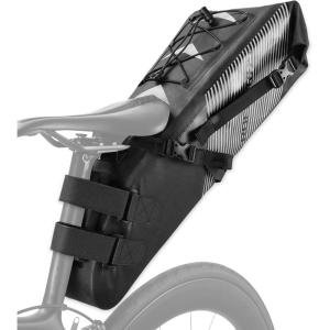 ROCKBROS Bikepacking Bag Waterproof Bike Saddle Bag Large Capacity Bikepacking Seat Bag Road Mountain Bike Seat Bag Max 10L(Max 10L)