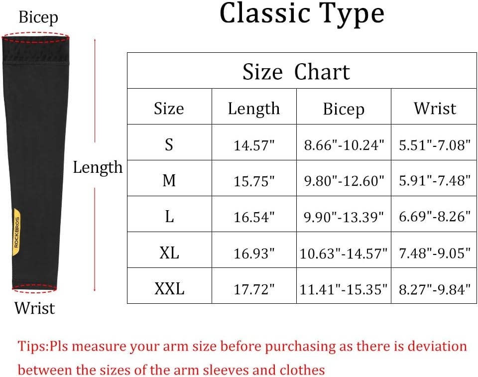 imageROCKBROS Sun Protection Arm Sleeves Cooling Running Golf Fishing Cycling Arm SleevesBlack2