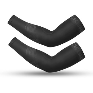 ROCKBROS Sun Protection Arm Sleeves Cooling Running Golf Fishing Cycling Arm Sleeves(Black5)