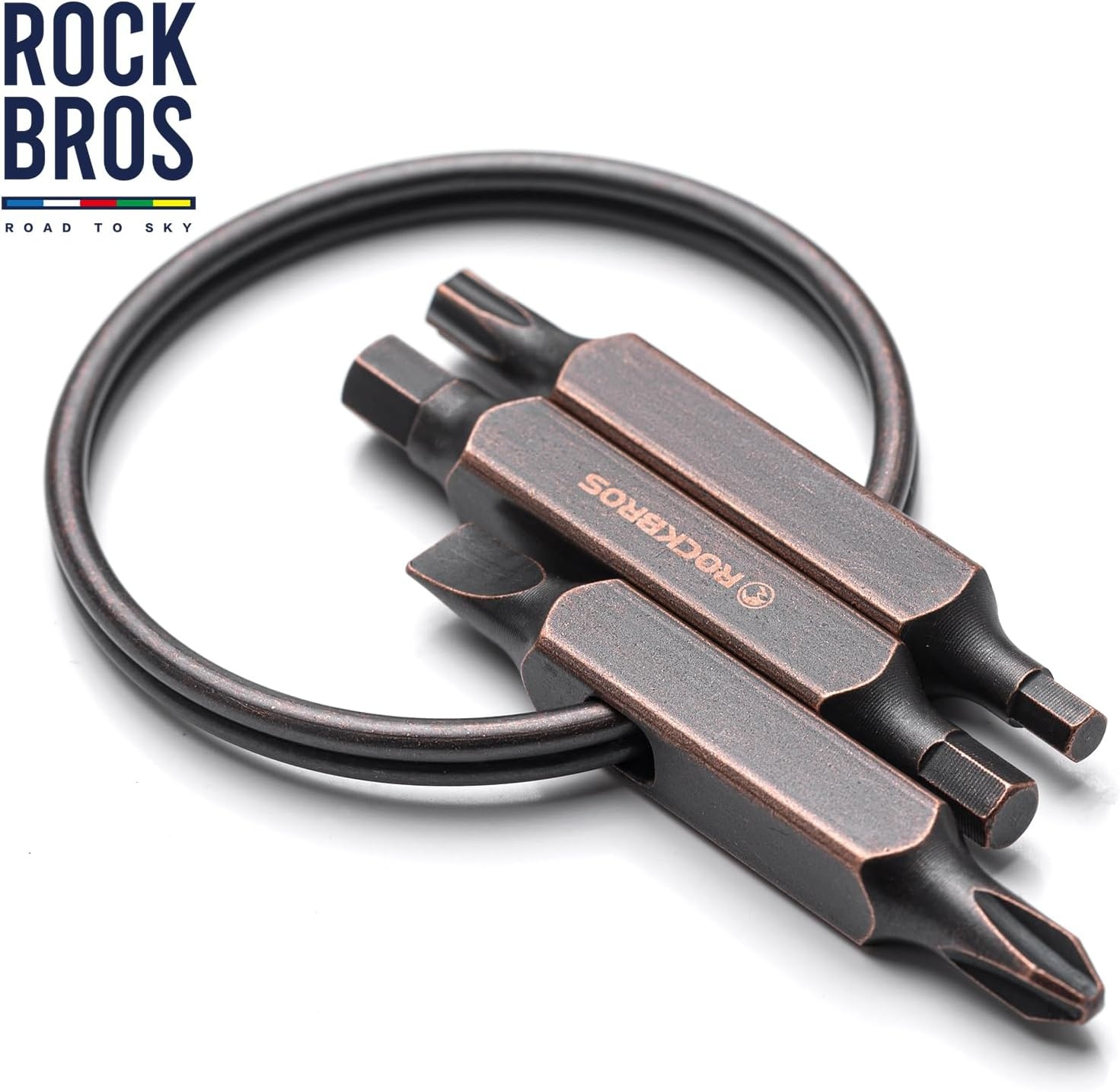 image:imageROCKBROS Bike Multitool Hex45 Hex3T25 PHSL Screwdriver Heavy Duty Lightweight Bike Tool Kit