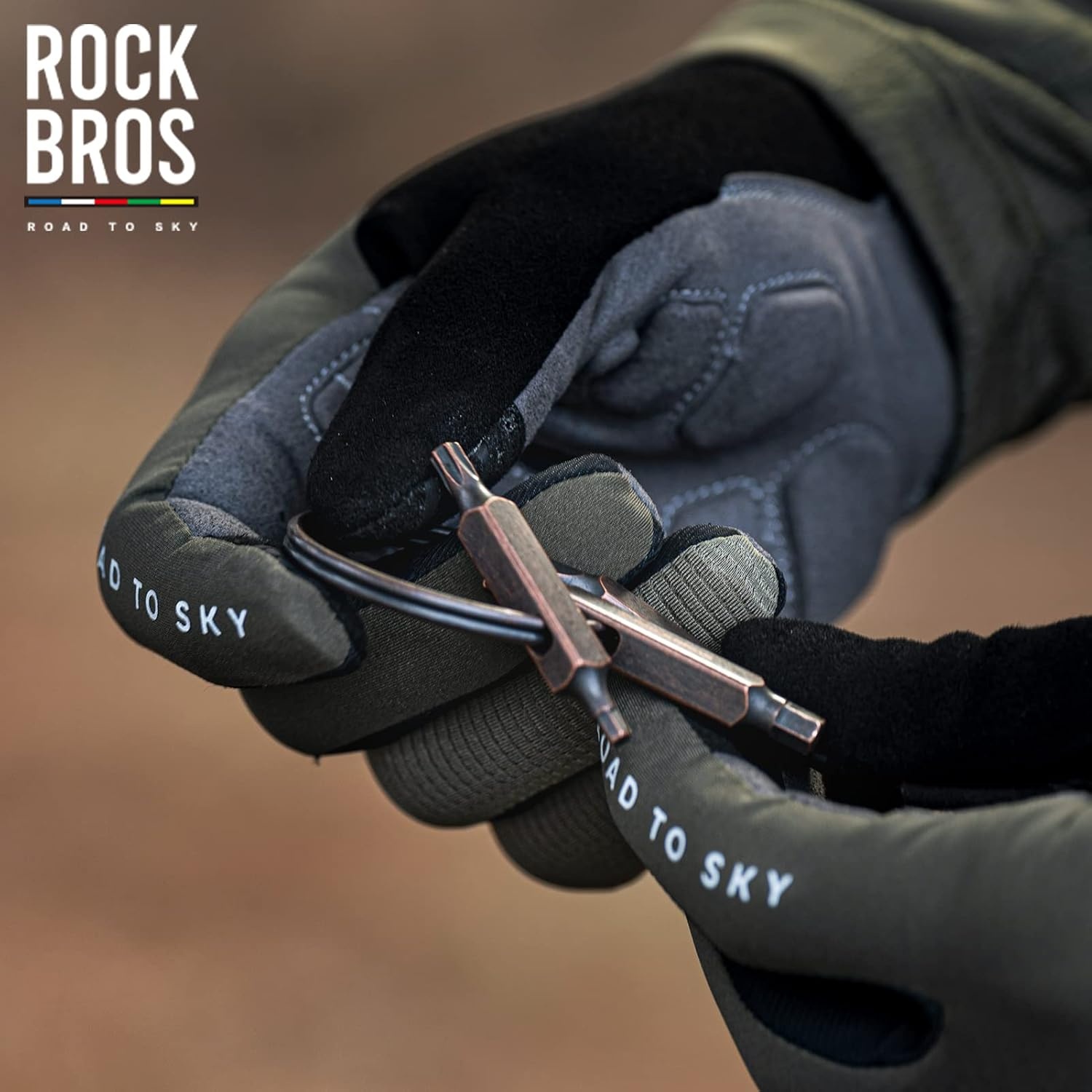 image:imageROCKBROS Bike Multitool Hex45 Hex3T25 PHSL Screwdriver Heavy Duty Lightweight Bike Tool Kit