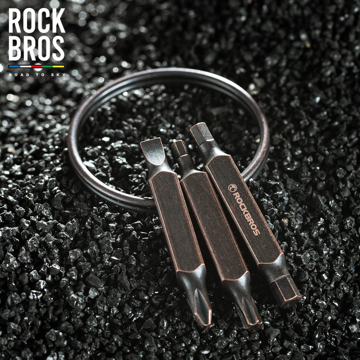 image:imageROCKBROS Bike Multitool Hex45 Hex3T25 PHSL Screwdriver Heavy Duty Lightweight Bike Tool Kit