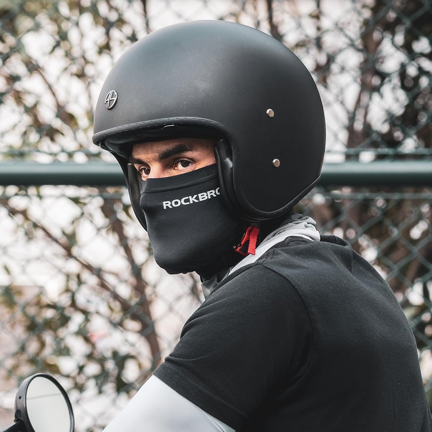 image:imageROCKBROS Cooling Neck Gaiter Face Mask Fishing Scarf Face Cover for Men WomenBlack 2