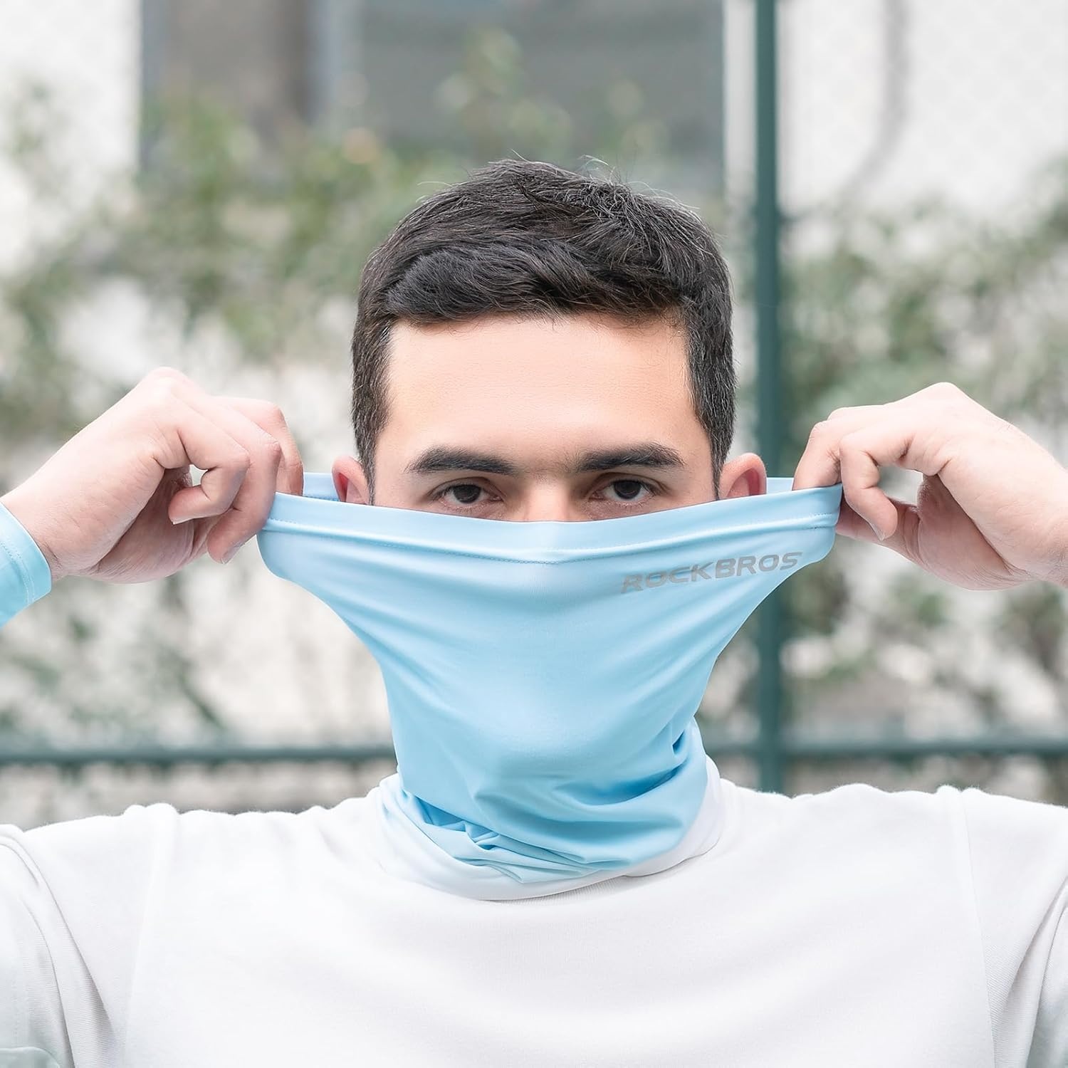 image:imageROCKBROS Cooling Neck Gaiter Face Mask Fishing Scarf Face Cover for Men WomenBlue 2