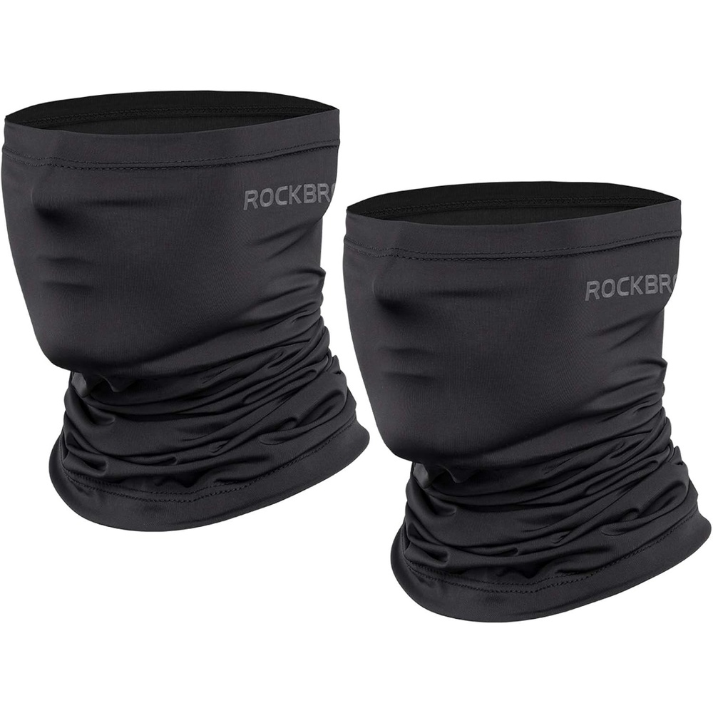 image:imageROCKBROS Cooling Neck Gaiter Bandana Face Mask for Men Neck Gaiters Summer Half Face Scarf Cover Sun UV ProtectionBlack2
