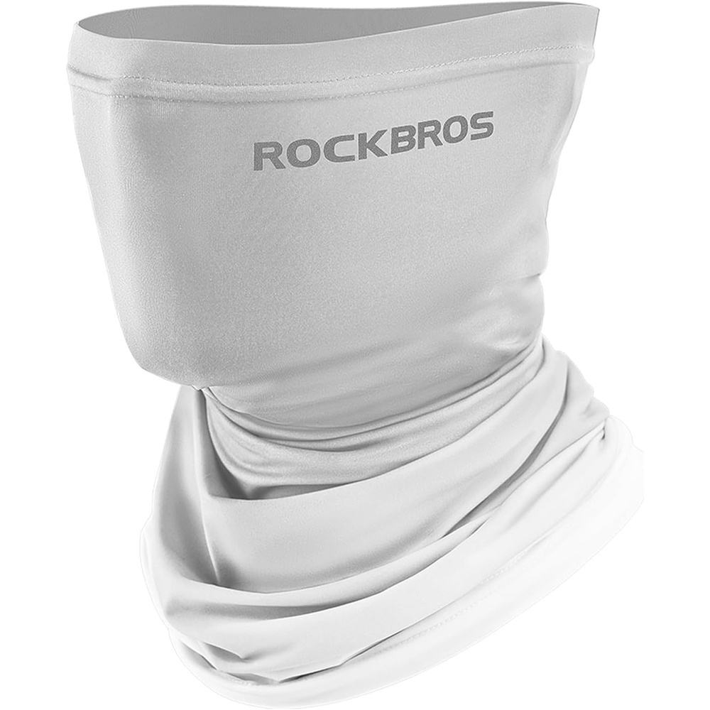 image:imageROCKBROS Cooling Neck Gaiter Face Mask Fishing Scarf Face Cover for Men WomenGrey 1