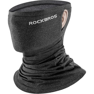 ROCKBROS Cooling Neck Gaiter Face Mask Fishing Scarf Face Cover for Men Women(Grey)