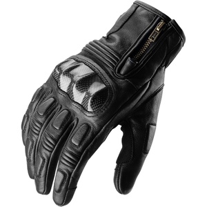 ROCKBROS Motorcycle & Mountain Bike Gloves for Men Women Goatskin Bicycle Gloves Breathable, Carbon Fiber Protection, Sensitive Finger, MTB Gloves for Dirt Bike, Climbing, Racing,Skiing,Work