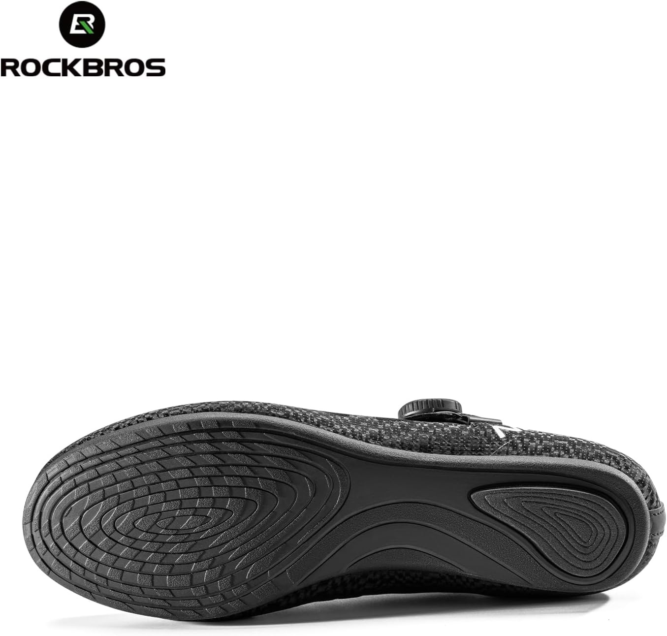 image:imageROCKBROS FlatPedalNonLock Cycling Shoes NR3 Breathable Perforations NonSlip Sole for Road amp Mountain BikingBlack
