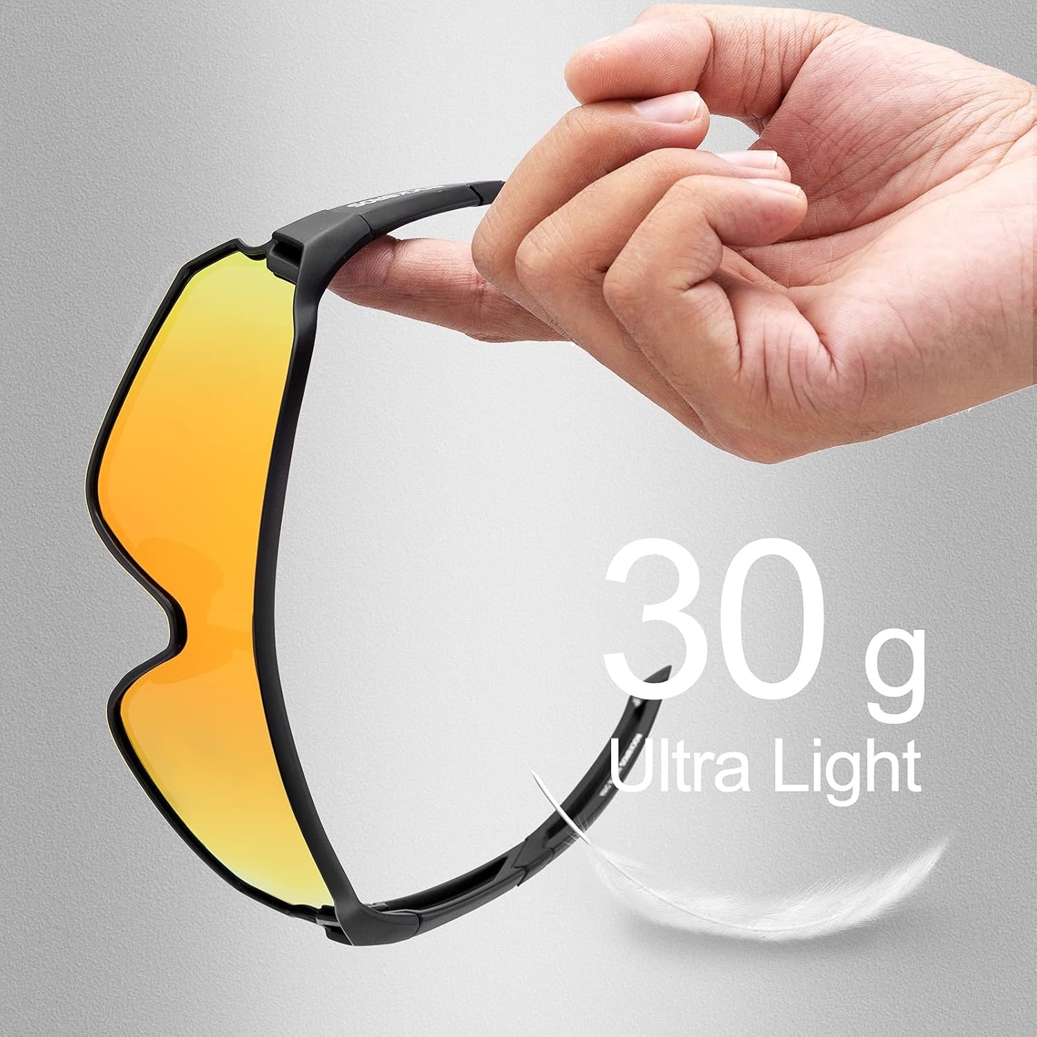 image:imageROCKBROS Polarized Sunglasses UV Protection for Women Men Cycling SunglassesBlack