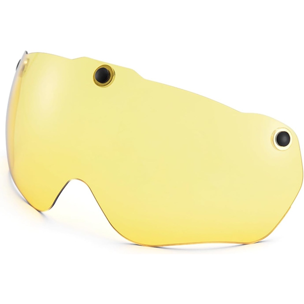 image:imageROCKBROS Detachable Magnetic Bike Helmet Goggles Visor Especially Deisgned for TT16 Bicycle HelmetYellow