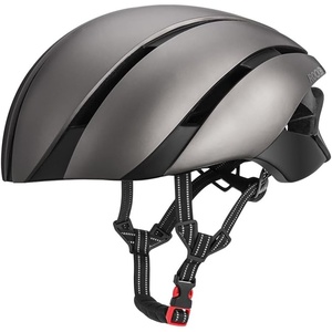 ROCKBROS Adult Bike Helmet Streamlined Aerodynamic, Comfortable Y – Shaped Strap Cycling Helmet for Larger Head Men Women Reflective Adjustable Webbing for Road & Mountain Biking(Titanium)