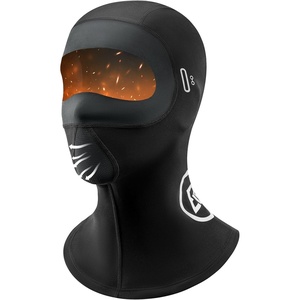 ROCKBROS Balaclava Ski Mask, Thermal Full Face Mask for Winter, Face Cover Under Helmet Wear for Men Women, Windproof Head Mask, Neck Warmer for Cycling, Motorcycle, Skiing Black