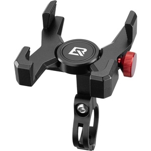 ROCKBROS Bike Phone Holder, Aluminum Bike Phone Mount Holder,Handlebar Mounted Cell Phone Holder for 4.7-7.1 Inch Phones Handlebar Mount(Handlebar Mount)