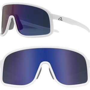ROCKBROS Polarized Cycling Glasses Baseball Sunglasses Polarized Sunglasses for Men Womens UV400 Sports Sunglasses(White(purple))