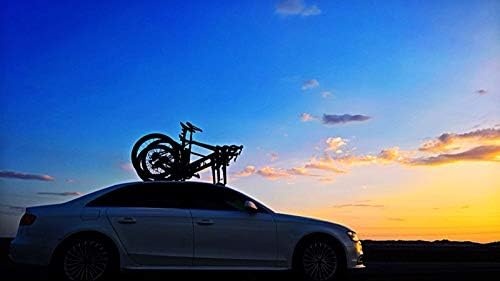 image:imageROCKBROS Suction Cup Roof Bike Rack for Car Roof Sucker Bicycle Carrier Quick Release Aluminium Alloy Roof Rack for 1 2 3 Bikes Max 2Bikes BlueMax 2Bikes Blue