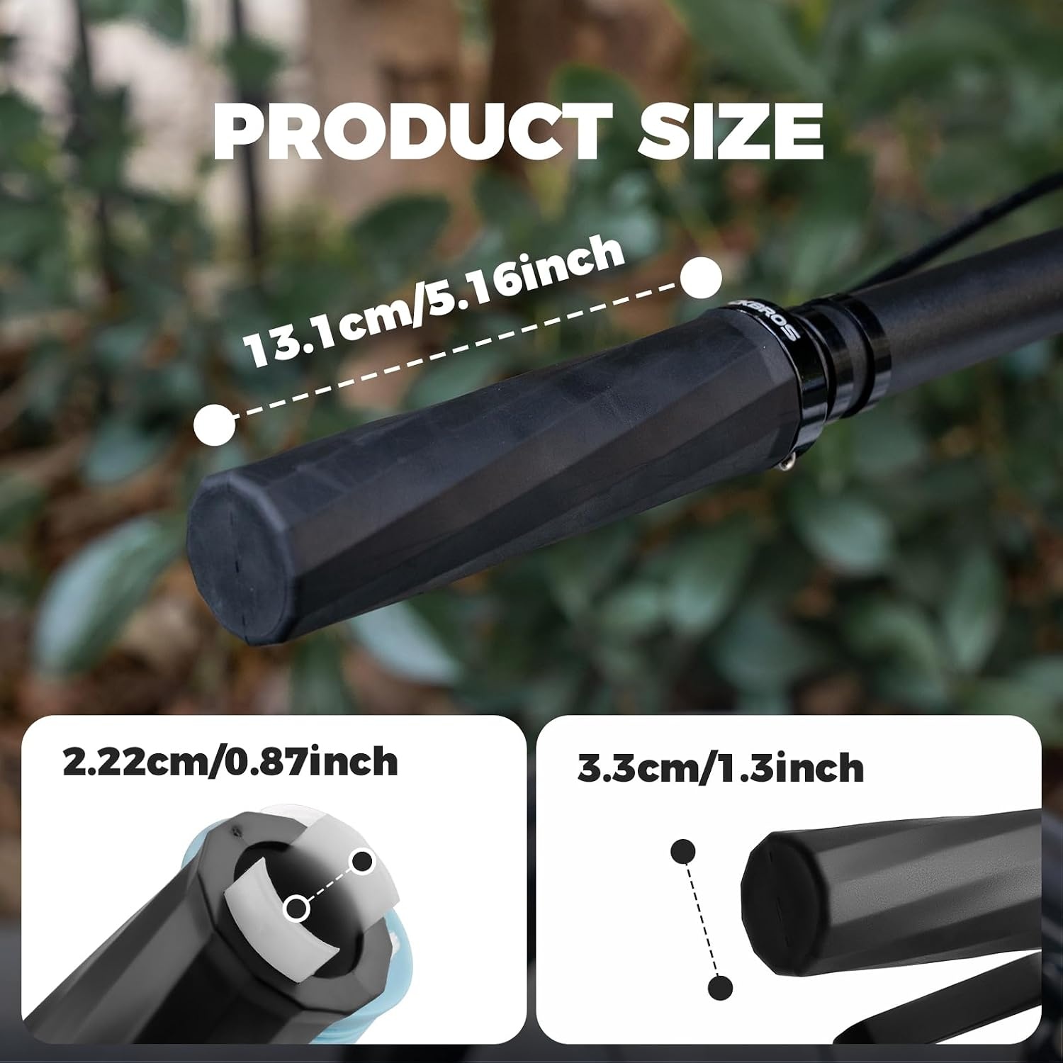 image:imageROCKBROS 2pcs Bike Handlebar Grips NonSlip Soft Cycling Grips for Mountain BMX Scooter Beach Cruiser amp Folding BikesSingle LockOn