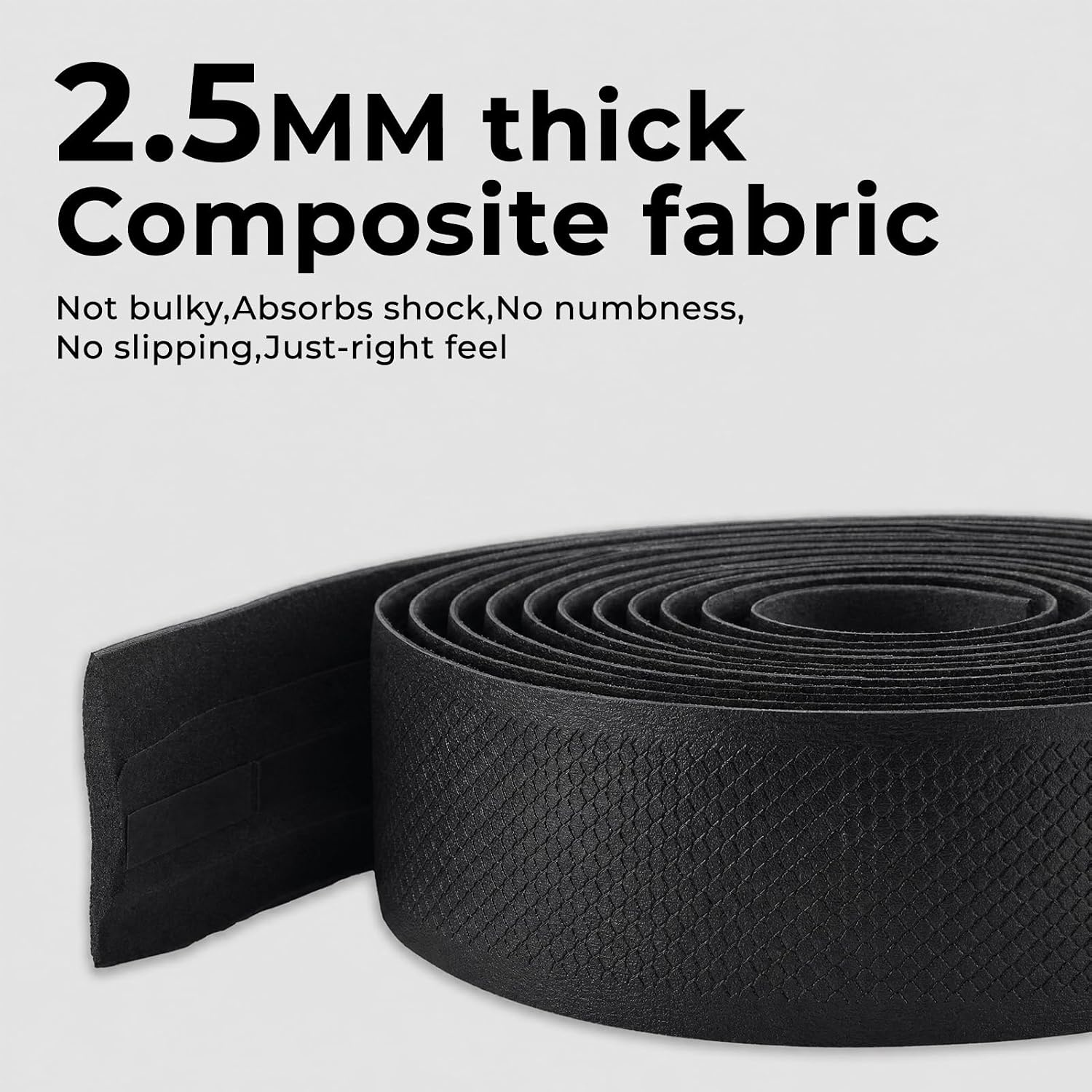 image:imageROCKBROS Bike Handlebar Tape for Road Bike Grip Tape Bicycle Handlebar Grip Tape Wraps Set of 2GreenBlack