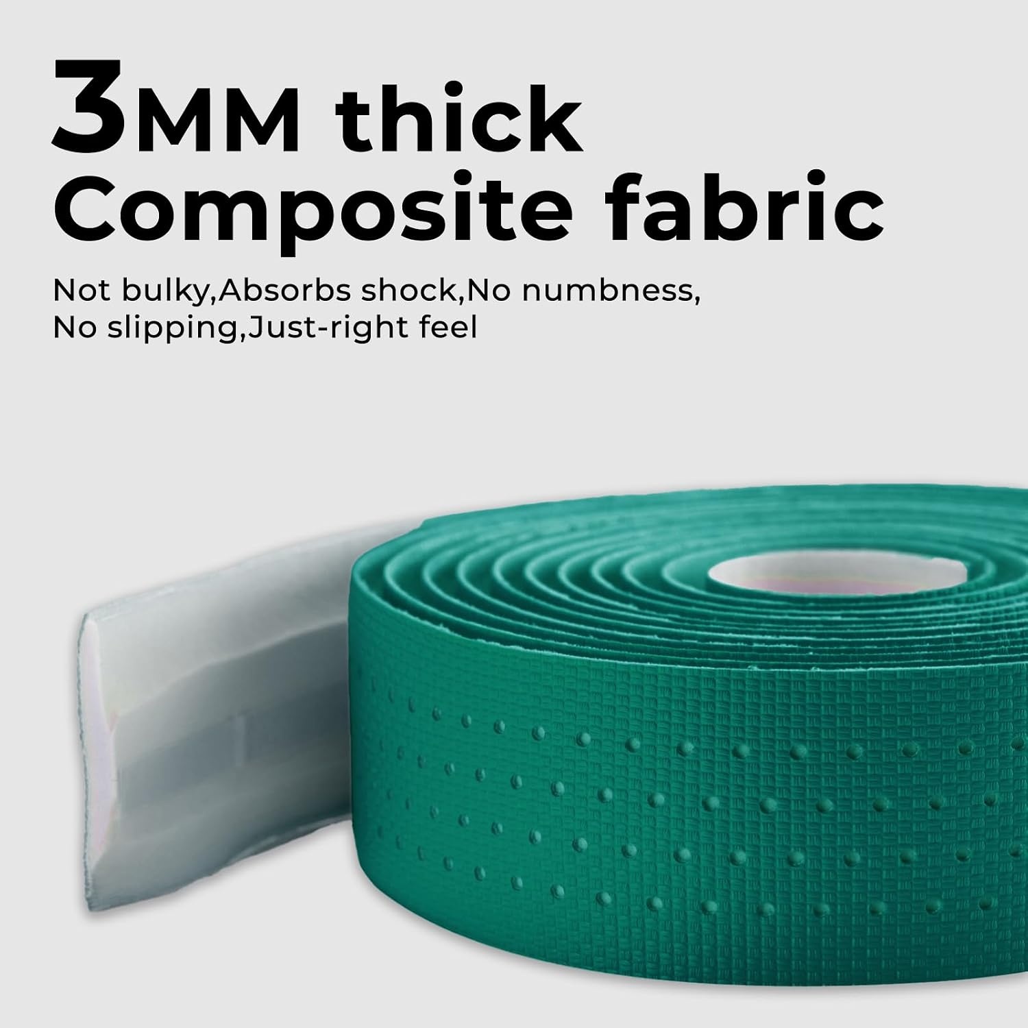 image:imageROCKBROS Bike Handlebar Tape for Road Bike Grip Tape Bicycle Handlebar Grip Tape Wraps Set of 2GreenGreen