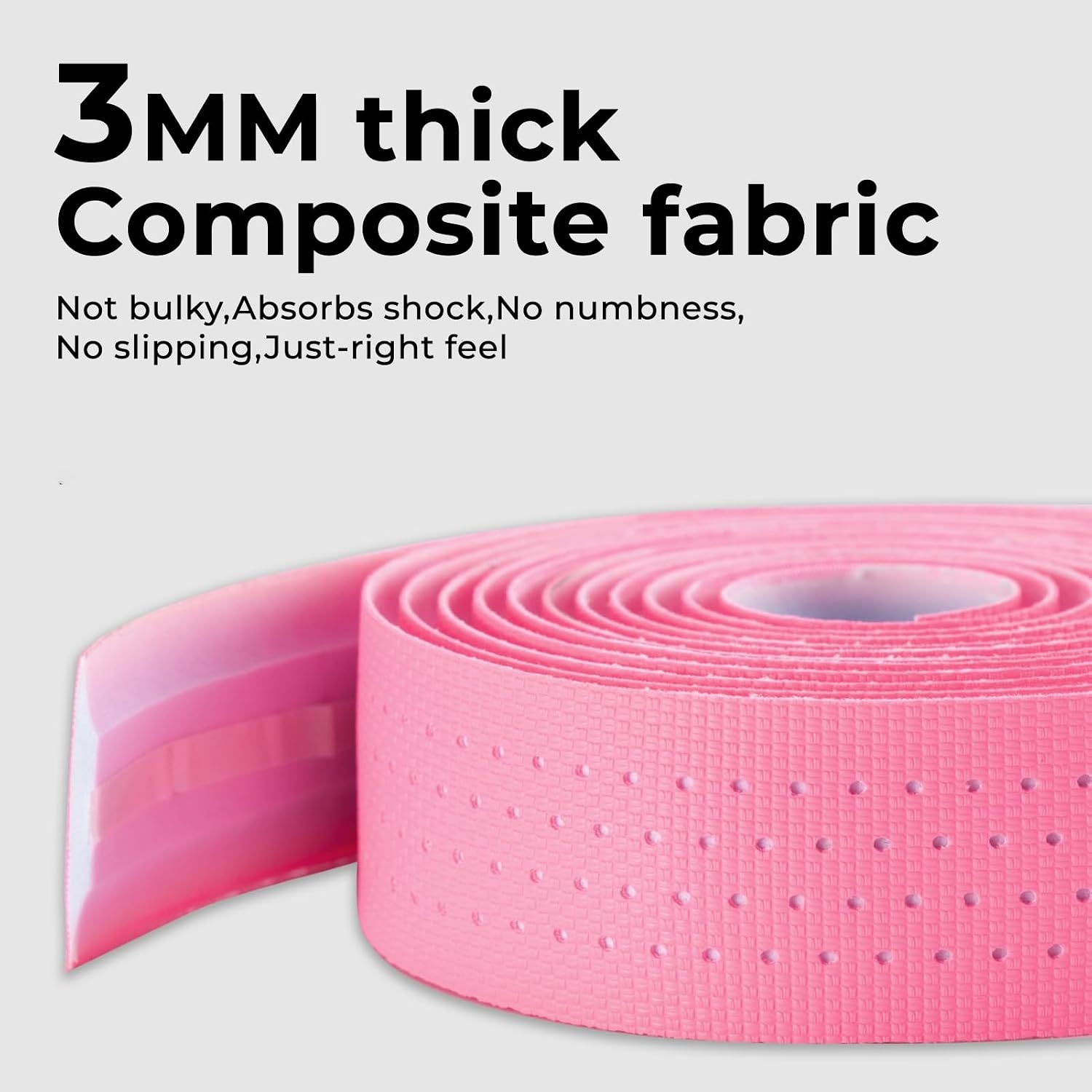 image:imageROCKBROS Bike Handlebar Tape for Road Bike Grip Tape Bicycle Handlebar Grip Tape Wraps Set of 2GreenPink