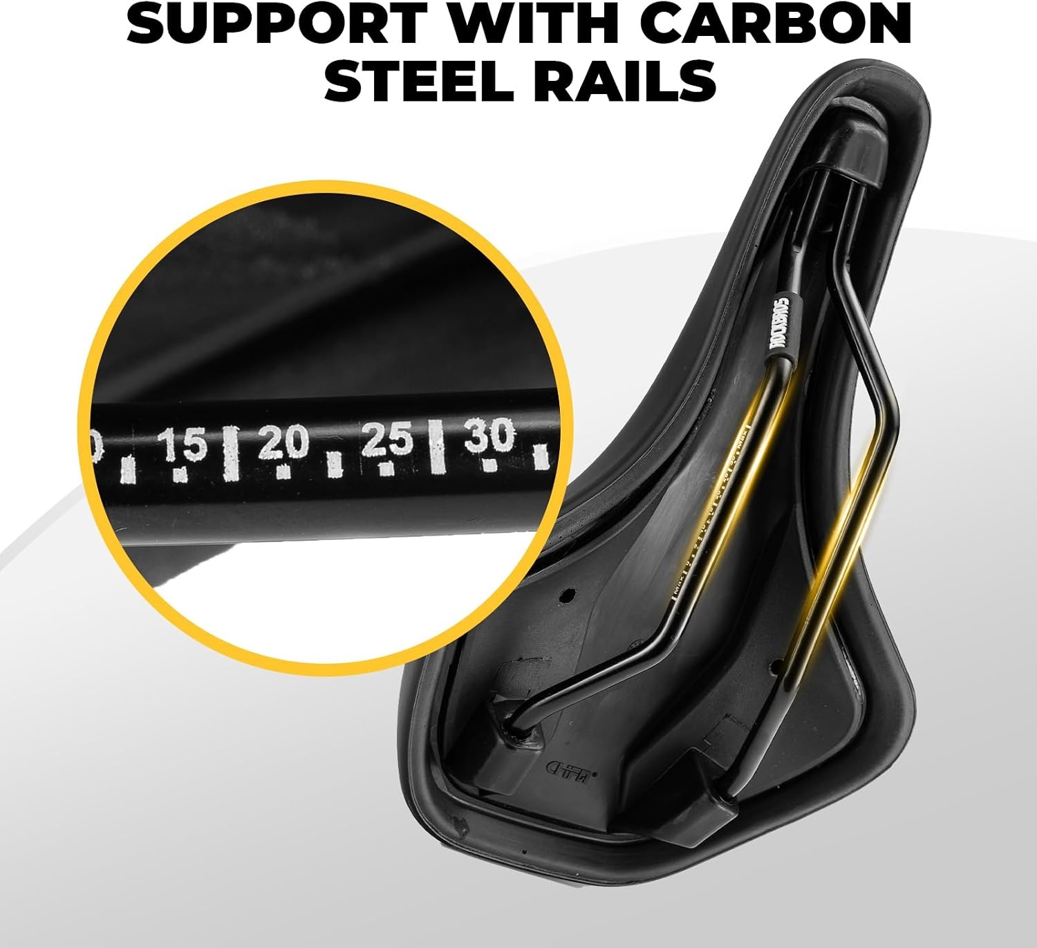 image:imageROCKBROS Bike Seat for Men Women Road Bike Saddle Breathable amp ergon Saddle for MTB RoadampFolding Comfortable Bicycle Seat