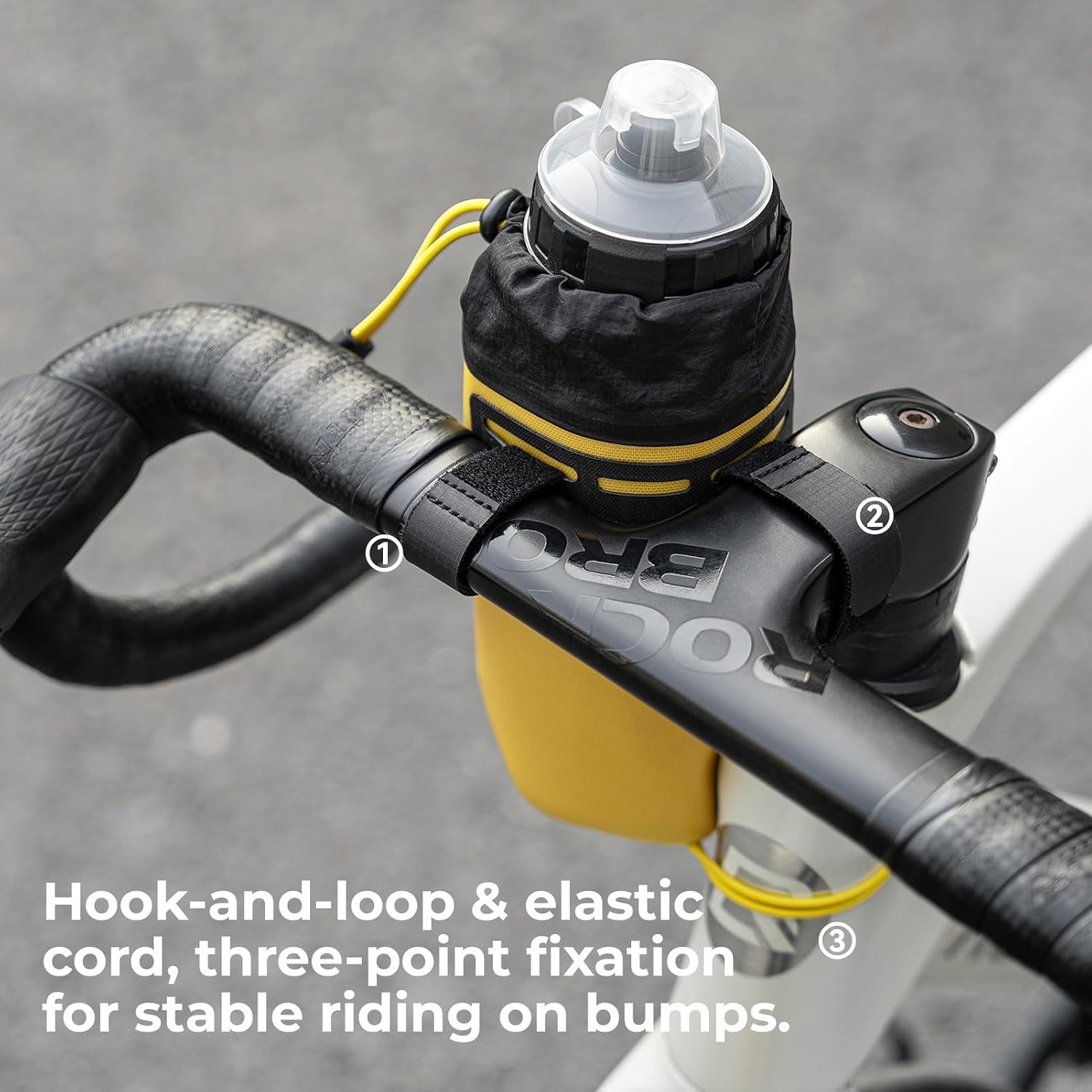image:imageROCKBROS Bike Water Bottle Holders HandlebarUniversal Cycling Bicycle Water Bottle Cage for KidsMountainCruiserRoad Bikes Cup HolderFits Bottles Up to 35 in Diameter