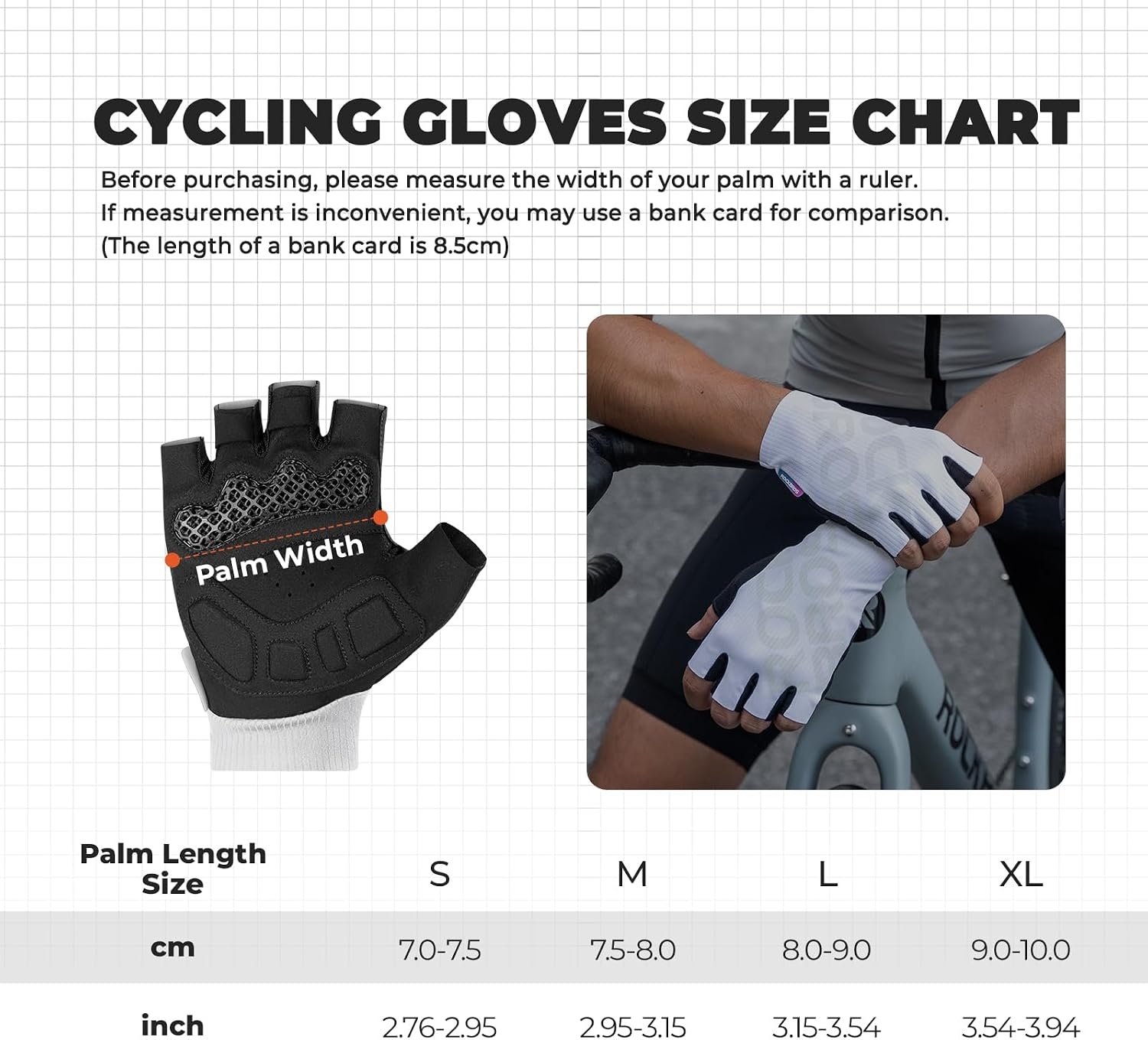 image:imageROCKBROS Cycling Gloves for Men Women 3D Padded Gel Breathable Biking Gloves Touchscreen Compatible Available in Half Finger amp Full Finger for Outdoor SportsHalf Green